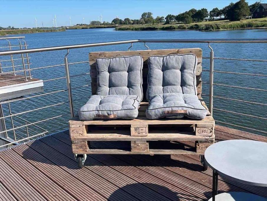 שיליג Hausboot Fritz Im Wangermeer מראה חיצוני תמונה